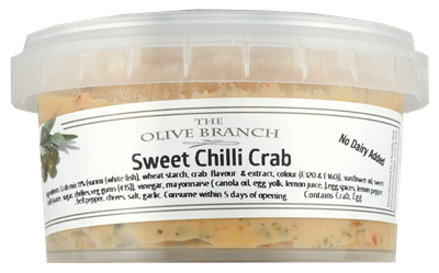 Picture of THE OLIVE BRANCH SWEET CHILLI CRAB DIP 200G