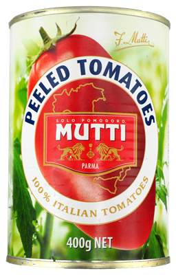 Picture of MUTTI PEELED TOMATOES 400G