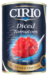 Picture of CIRIO DICED TOMATOES 400G