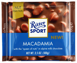 Picture of RITTER  MACADAMIA 100G