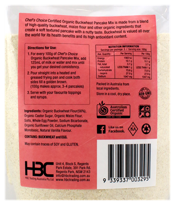 Picture of CC BUCKWHEAT PANCAKE MIX 500G