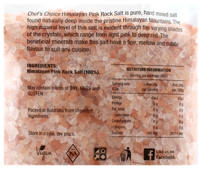 Picture of CC HIMALAYAN ROCK SALT 1KG