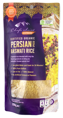 Picture of CHEF'S CHOICE EXPRESS PERSIAN BASMATI RICE 200G