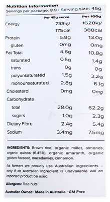 Picture of BROOKFARM GF PORRIJ 400G