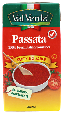 Picture of VAL VERDE PASSATA COOKING SAUCE 500G