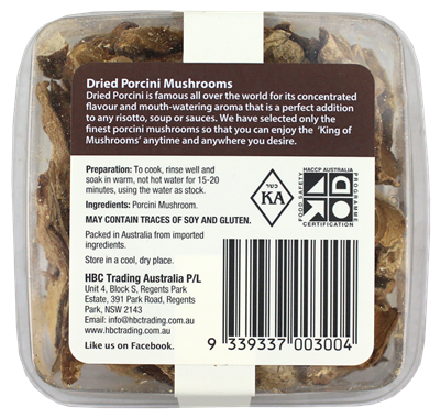 Picture of DRIED PORCINI MUSHROOM 20G