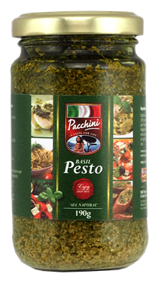 Picture of PACCHINI BASIL PESTO 190G