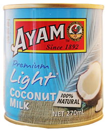 Picture of AYAM LIGHT COCONUT MILK 270ML