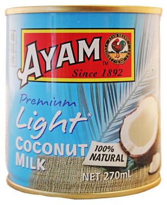 Picture of AYAM LIGHT COCONUT MILK 270ML