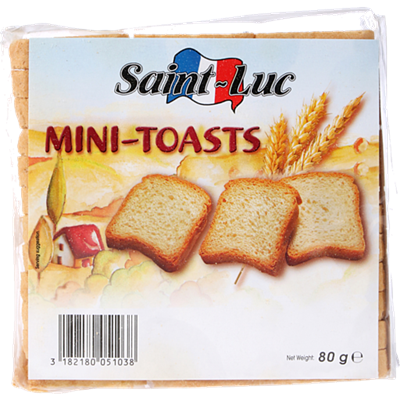 Picture of SAINT LUC MINI TOASTS 80G