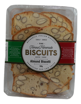 Picture of TFHB ALMOND BISCOTTI 180G