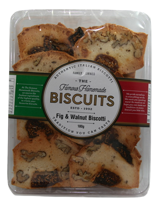 Picture of TFHB FIG & WALNUT BISCOTTI 180G