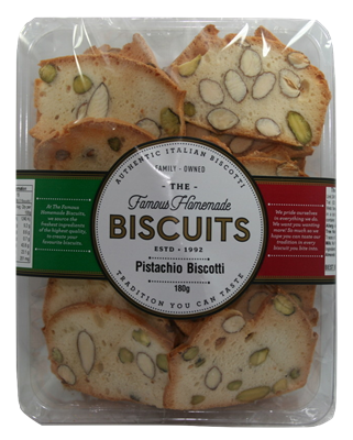 Picture of TFHB PISTACHIO BISCOTTI 180G