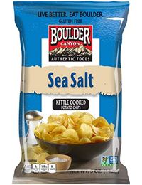 Picture of BOULDER SEA SALT CHIPS 142G