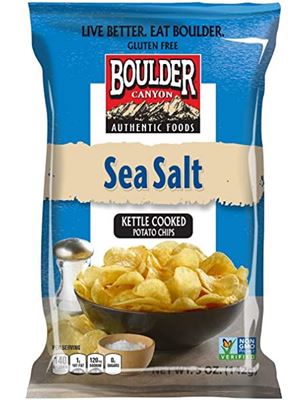 Picture of BOULDER SEA SALT CHIPS 142G
