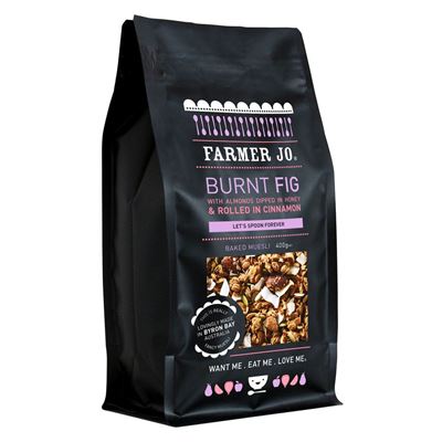 Picture of FARMER JO BURNT FIG MUESLI 400G