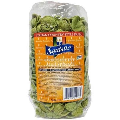 Picture of SQUISITO ORECCHIETTE SPINACH 500G