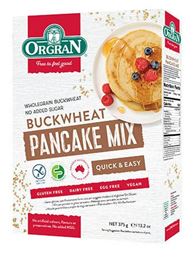 Picture of ORGRAN BUCKWHEAT PANCAKE MIX 375G