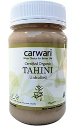 Picture of CARWARI ORGANIC TAHINI UNHULLED 375GR