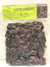 Picture of TGO GREEK SUNDRIED BLACK OLIVES 375G