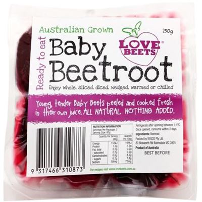 Picture of LOVE BEETS BABY BEETROOT PACK 250G